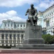 Памятник основоположнику украинской классической музыки композитору и дирижёру Н.В.Лысенко