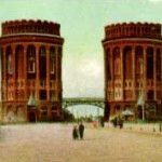 Крестовские водонапорные башни. 1900-е годы