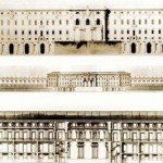 Проект Большого дворца в Стрельне. Архитектор Б.-Ф. Растрелли. 1752 г.