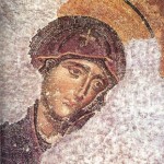 Богоматерь. Мозаика второй половины XII века в Соборе Св. Софии в Константинополе