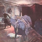 А.Н.Бенуа.Иллюстрация к Пиковой Даме. 1910 г.