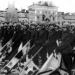 На параде Победы. 1945 год