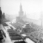 Общий вид Красной площади во время прохождения войск в день Парада Победы