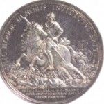 Серебряная медаль в память о Полтавском сражении