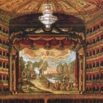 Зрительный зал Ла Скала в начале 19 века