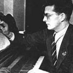 Дмитрий Шостакович за работой