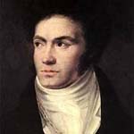 Людвиг ван Бетховен. Портрет работы И. Нейгба. 1805 год