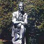 Памятник А.П.Чехову в Ялте. Скульптор И.М.Мотовилов. 1953 г.