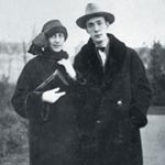 Вера Слоним и Владимир Набоков вскоре после знакомства. Берлин, 1923 г.
