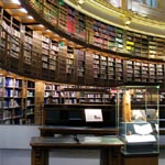 Зал библиотеки Британского музея