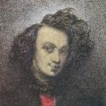 Теофиль Готье. Портрет работы А. де Шатиллона (1839)