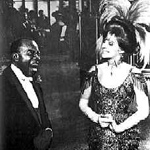 Барбра Стрейзанд и Луи Армстронг в фильме «Хэлло, Долли», 1969 г. 
