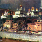 А.М.Васнецов. Кремль. 1892. Масло
