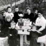 Семья Булгаковых на даче