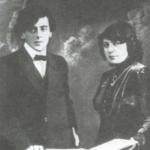 Москва, 1911 г. Марина Цветаева и Сергей Эфрон