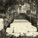 Надгробие Г.П. Каменева на кладбище Кизического монастыря. Вид конца XIX в.
