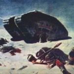М.Греков. Отбитый у деникинцев английский танк. 1924 год