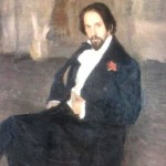Кустодиев Б.М. Портрет И. Я. Билибина. 1901 г.
