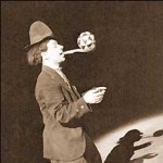 Клоун Карандаш с мячом 1940 г.