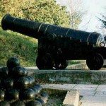Корабельные пушки времен 1-ой обороны Севастополя